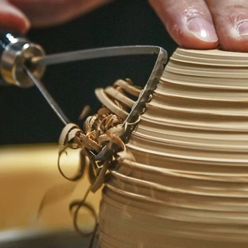 Outil de boucle d'argile, Sculpture d'argile de poterie, ensemble d'outils de boucle d'argile, Sculpture d'argile de poterie en bois, outil à grande boucle avec fil plat en acier 3 pièces