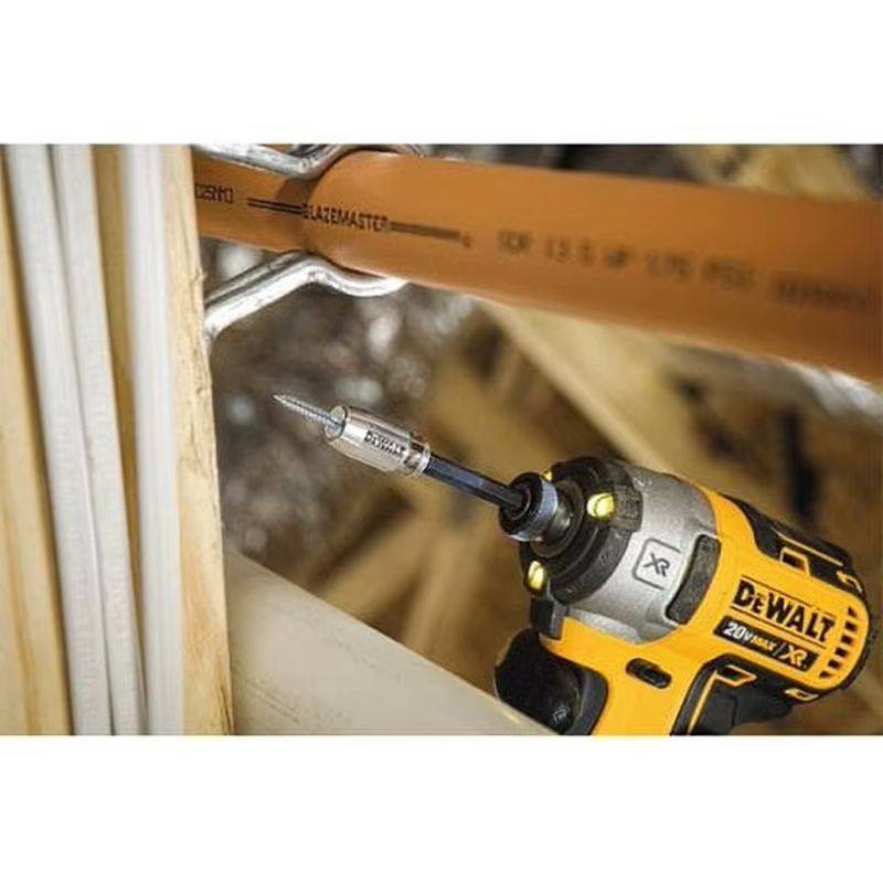 DEWALT DWA2PH2SL DWAF2PH2IR2S PH2 tournevis HSS embout de pilote d'impact jaune argent jeu de manchons accessoires d'outils électriques de menuiserie