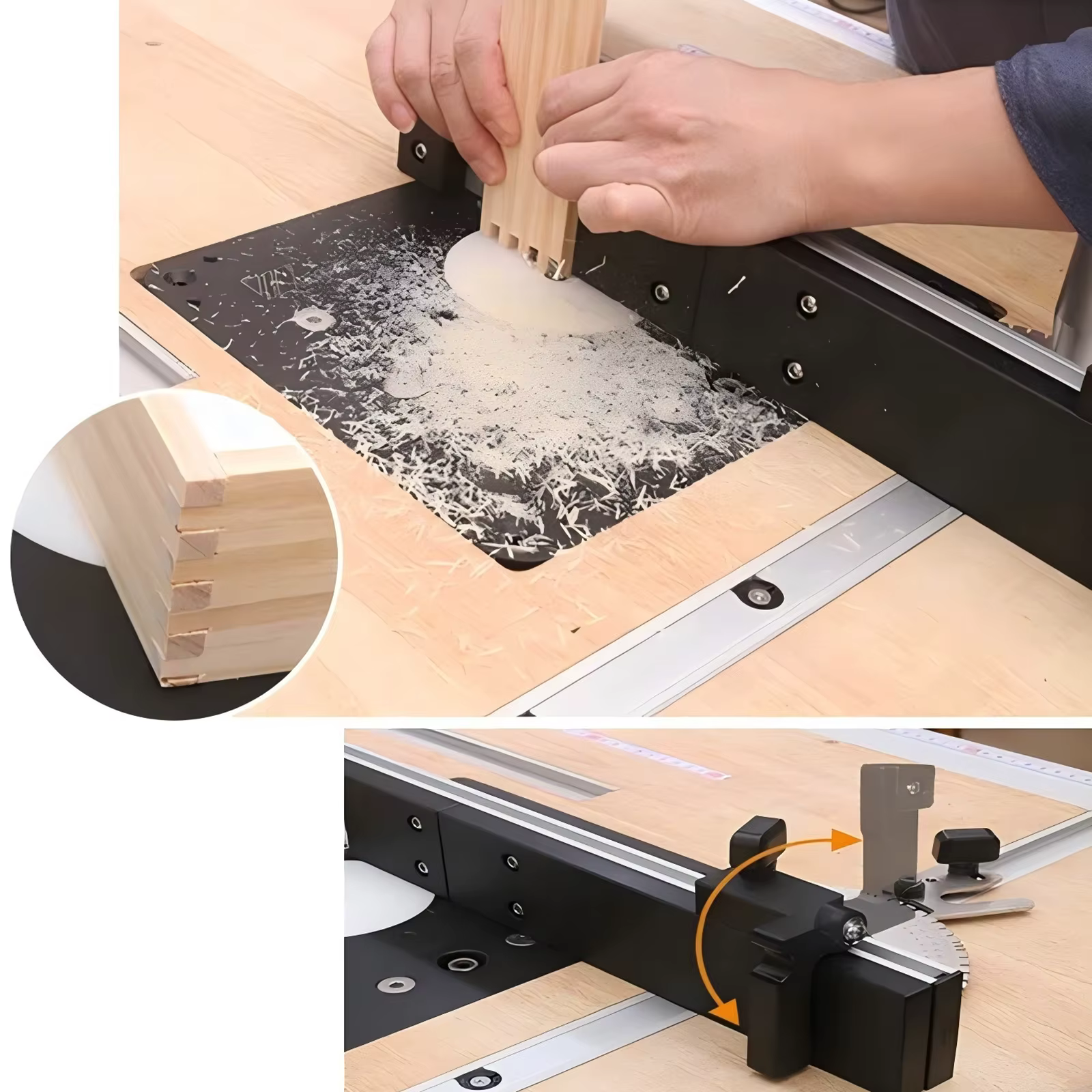 Système de mortaise et de Tenon