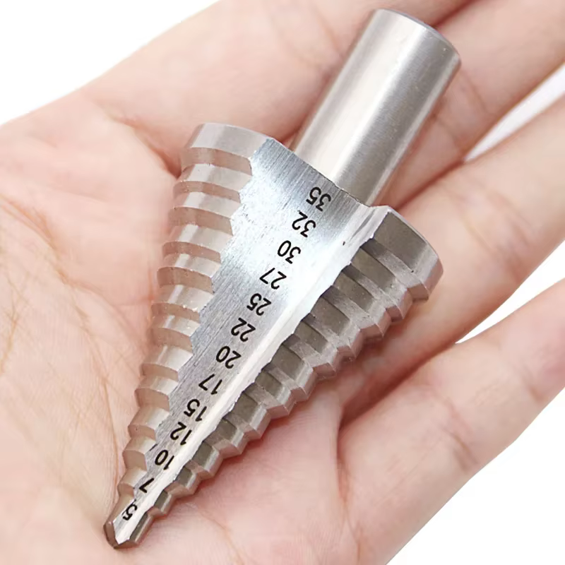 Foret étagé en acier rapide 5-35MM, foret pour bois et métal, outils électriques HSS, coupe-trou, alésoir industriel, accessoires d'outils