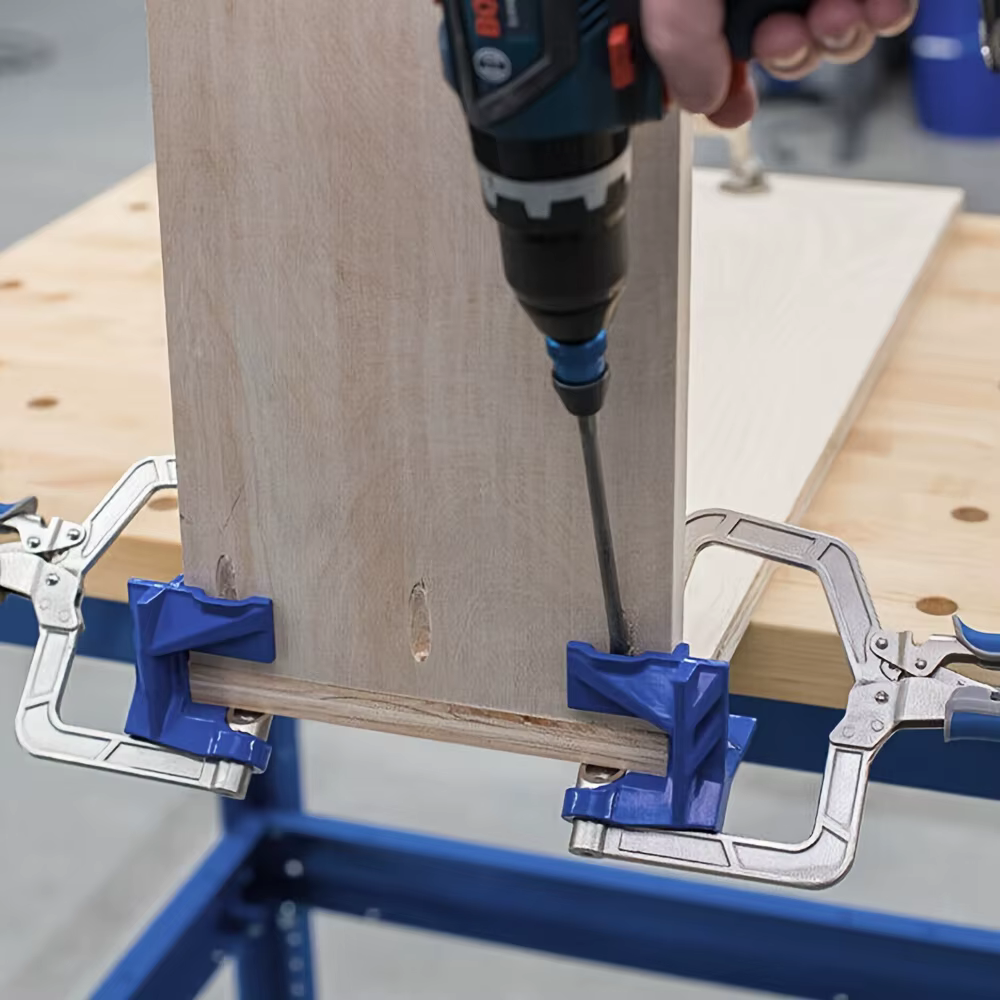 Pince d'angle multifonctionnelle pour gabarits Kreg