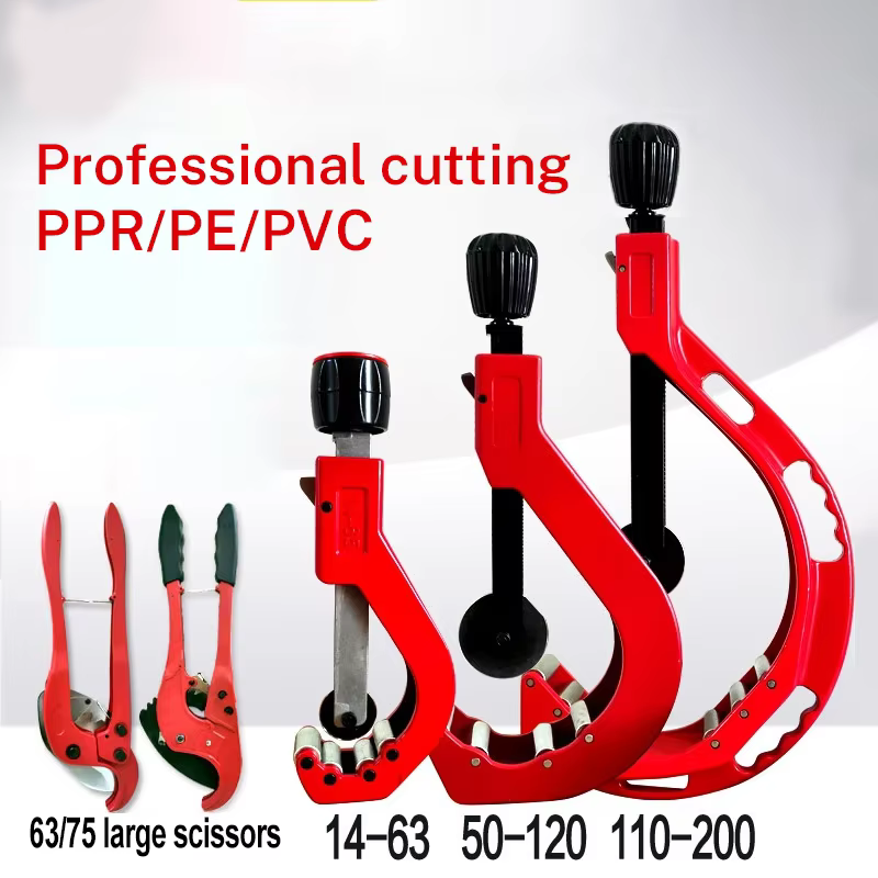 Coupe-tube PVC, coupe-tube double usage en acier allié