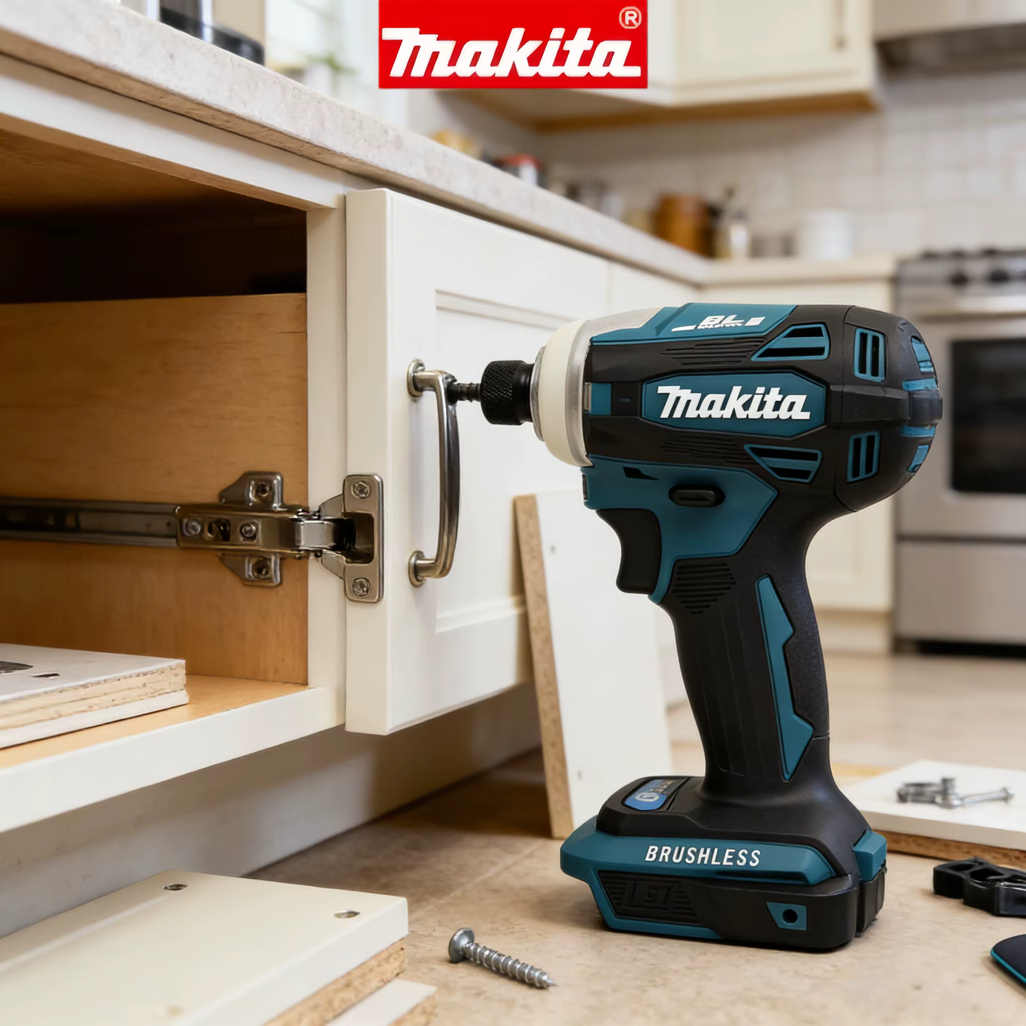 MakitaDTD172 Perceuse à percussion sans fil avec moteur sans balais 18V