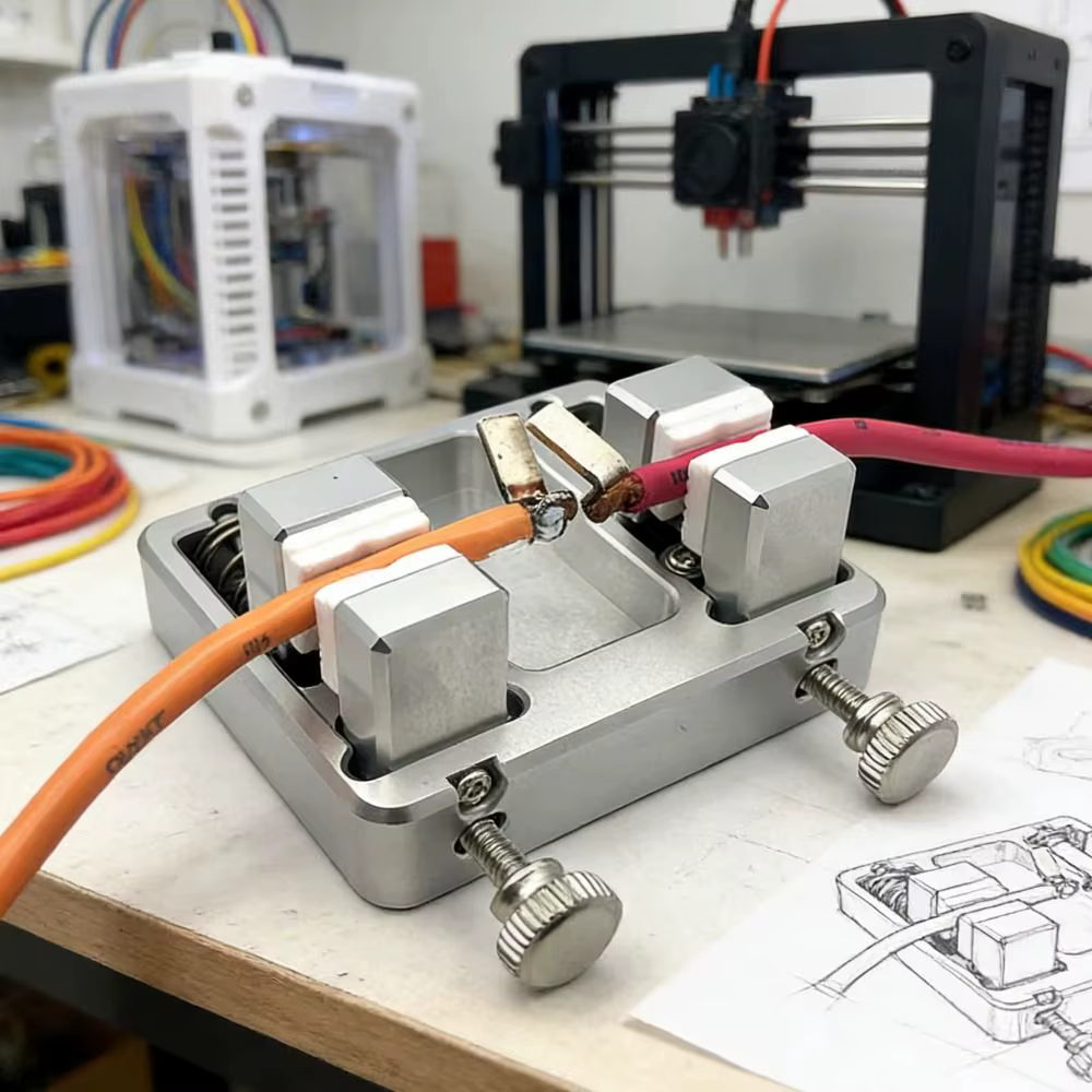 Support de soudage en aluminium réglable