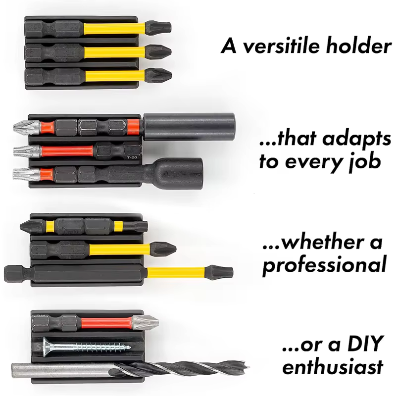 Support magnétique pour embouts de perceuse à percussion et perceuses électriques Dewalt/Milwaukee – Accessoires pour