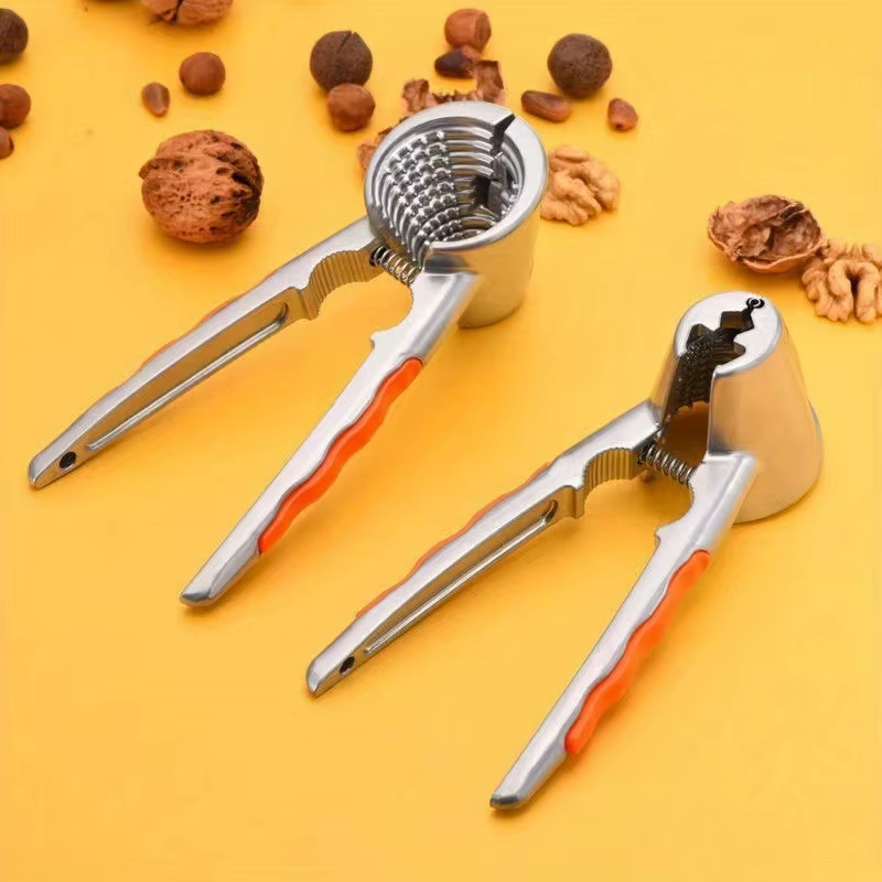 Casse-noisette ergonomique multifonctionnelle à Double tête pour noix et noisettes, 1 pièce