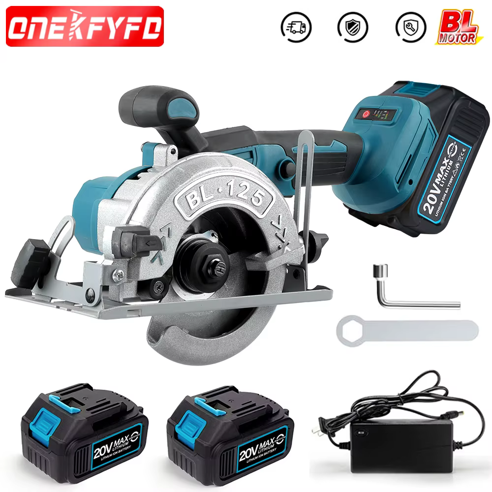 Makita-Scie circulaire électrique sans fil sans balais