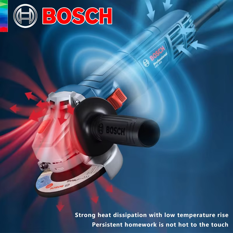 Original BOSCH GWS 800 meuleuse d'angle filaire Portable polisseuse Machines