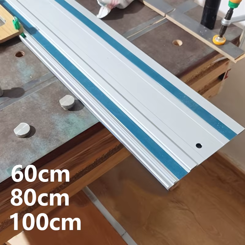 1 pièce Rail de guidage circulaire en aluminium pour scies à rail