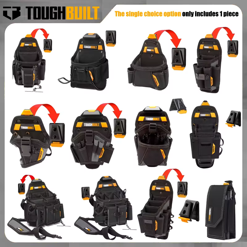 TOUGHBUILT électricien menuiserie outil sac de rangement série résistant à l'usure multifonctionnel Portable pratique seulement 1 pièce boîte à outils