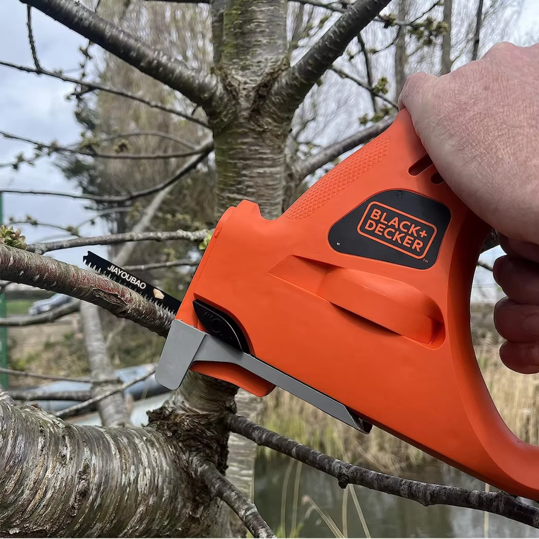 JIAYOUBAO lame de scie à main électrique de remplacement, Compatible avec la scie de navigateur Black+Decker, lame de coupe pour bois/métal/plastique