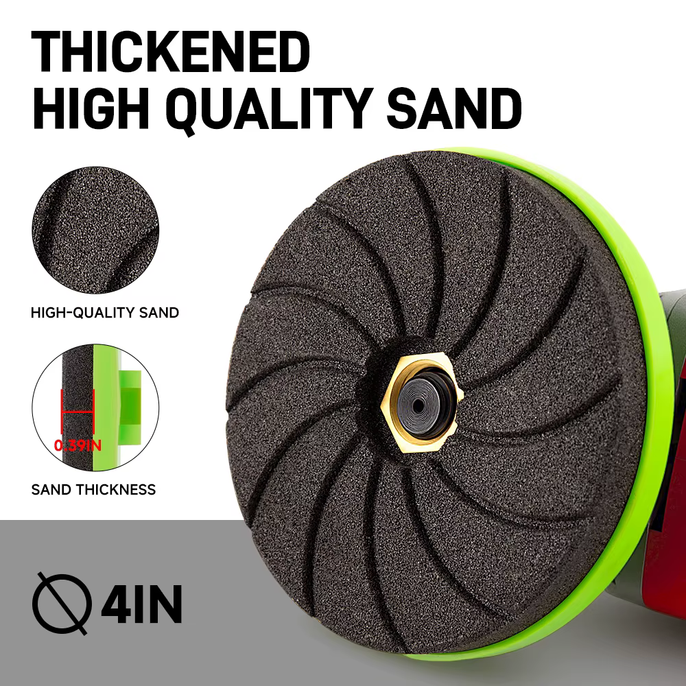 Disque de polissage et de finition pour carreaux céramiques LOZLIN 100 mm