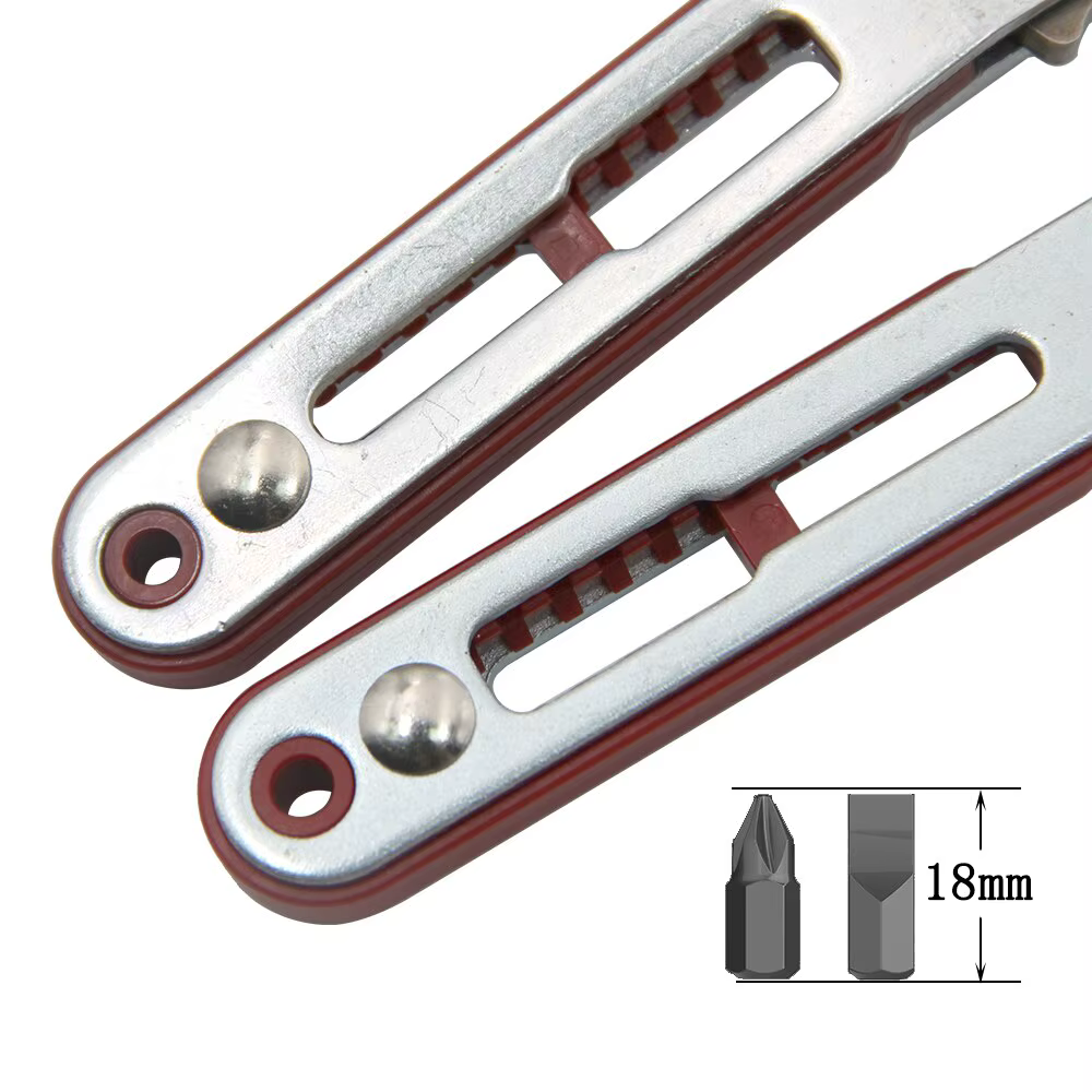 Multifonctionnel Bidirectionnel Avant et Inverse Tournevis À Cliquet Coude Clé À Tête Plate Croix