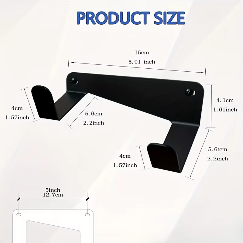 Support métallique pour outils électriques mural