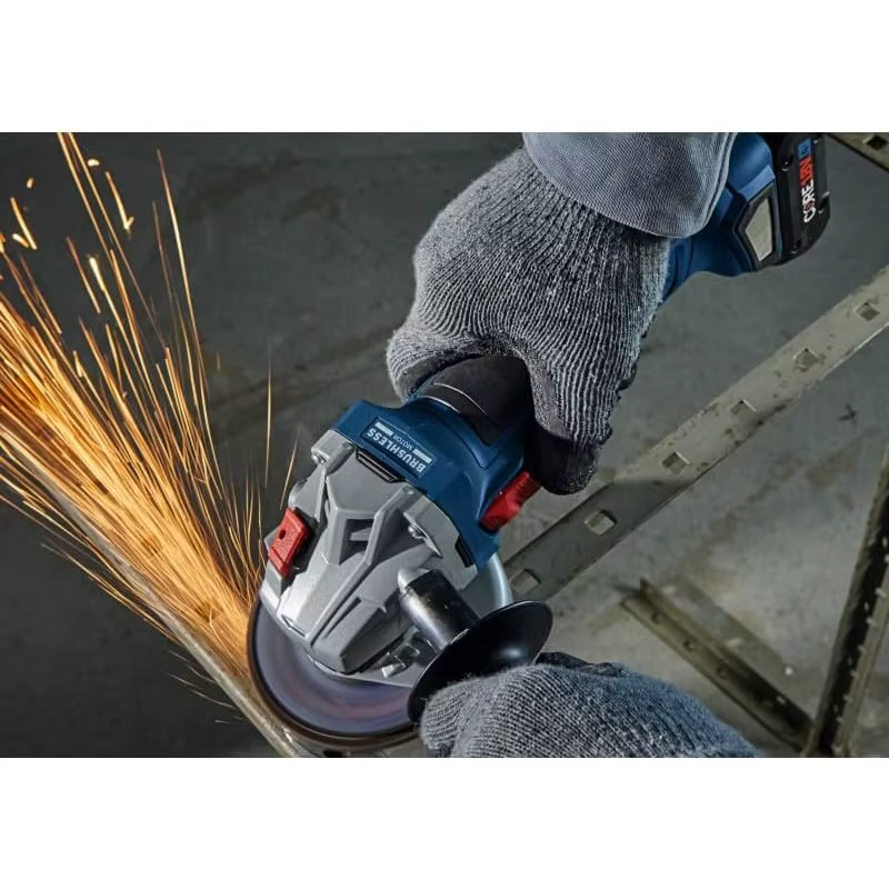 Meuleuse d'angle sans fil BOSCH GWS18V-8 18V sans balais avec interrupteur coulissant pour meulage et découpe – Outil électrique