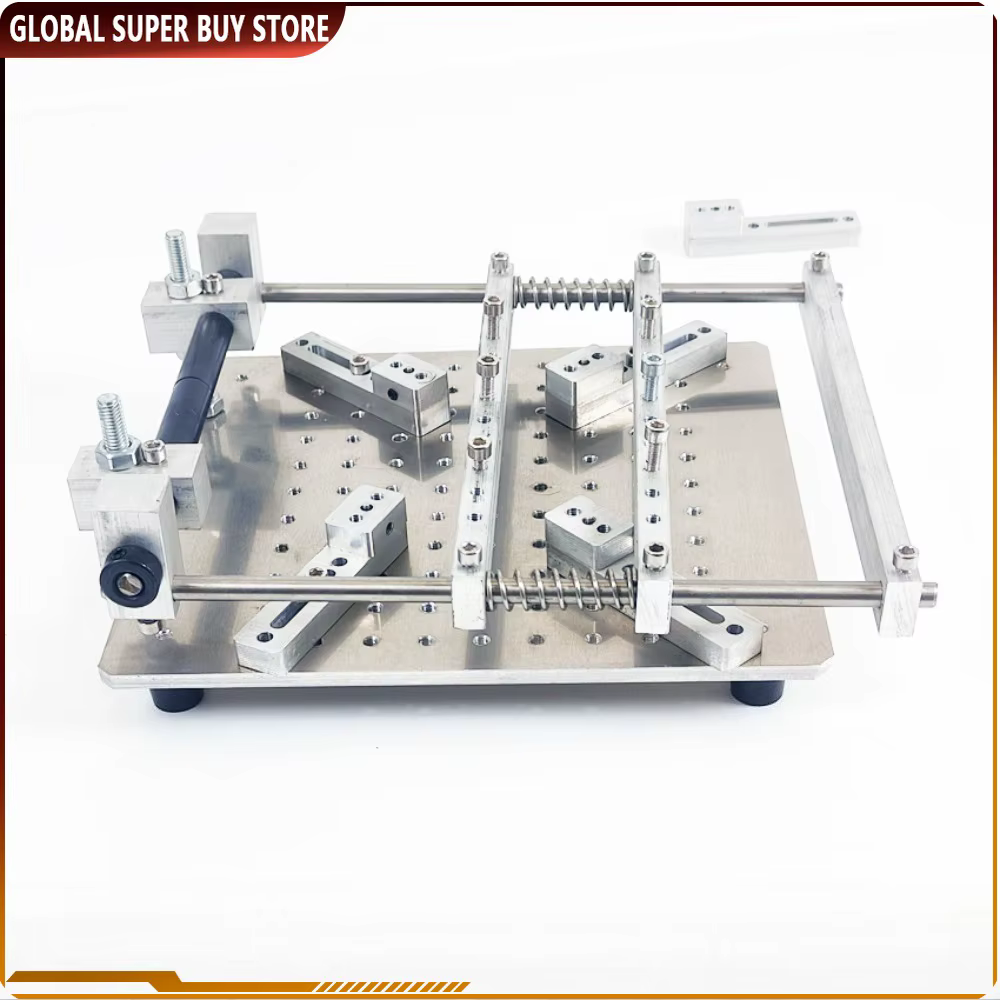 Plateforme d'impression manuelle de pâte à souder pour PCB en acier