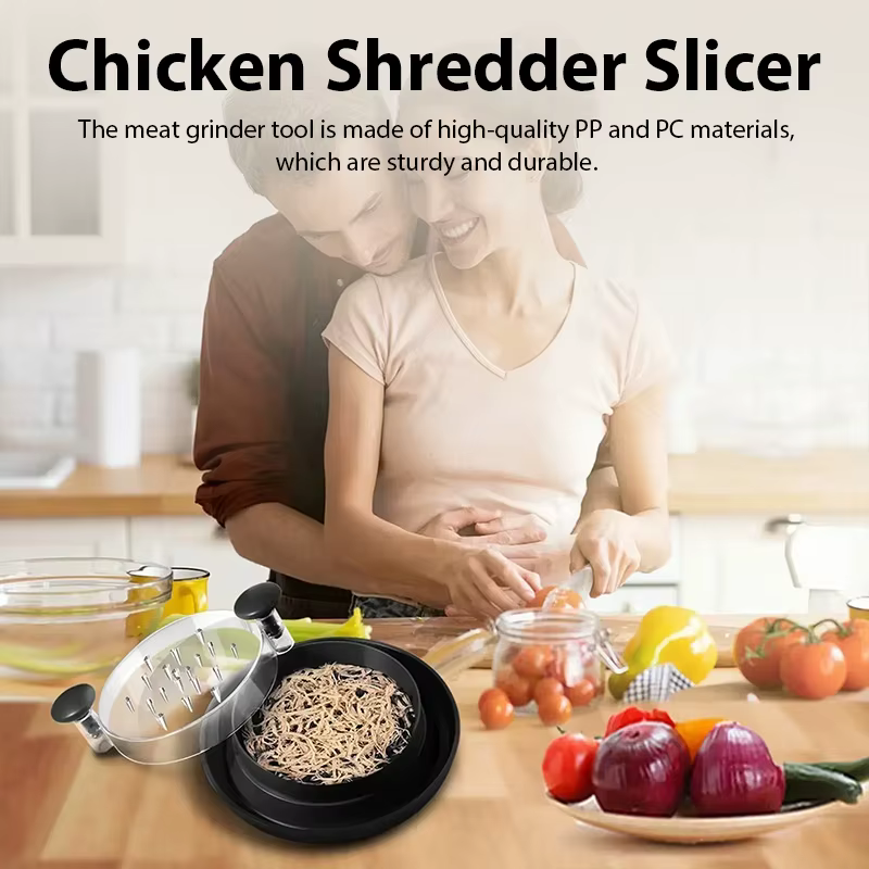 1 pièces outil de broyeur de poulet viande sein déchiquetage séparation hachage broyeur Machine avec couvercle pour déchiqueter poulet porc boeuf