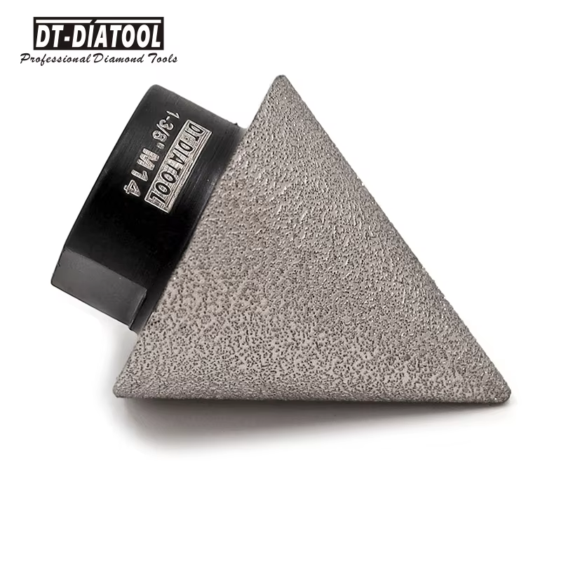 Mèches de diamant brasées sous vide