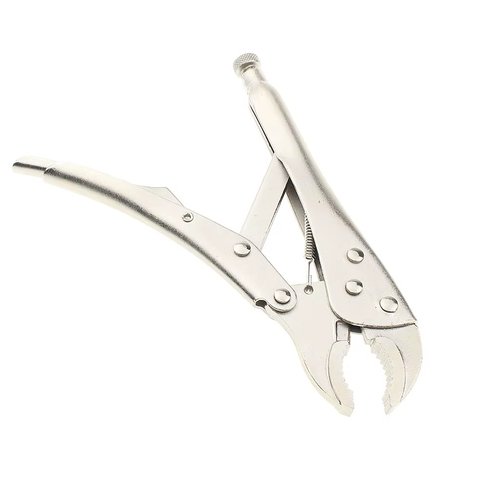 7 "10" pouces verrouillage rond bouche plate mâchoire droite pince multi-outils outils à main