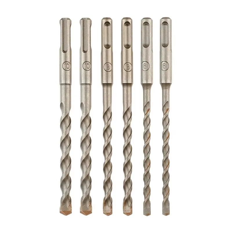 DEWALT DT60302 SDS Plus perceuses 6 pièces ensemble 6MM 8MM 10MM marteau électrique peu antidérapant foret hélicoïdal outil accessoires