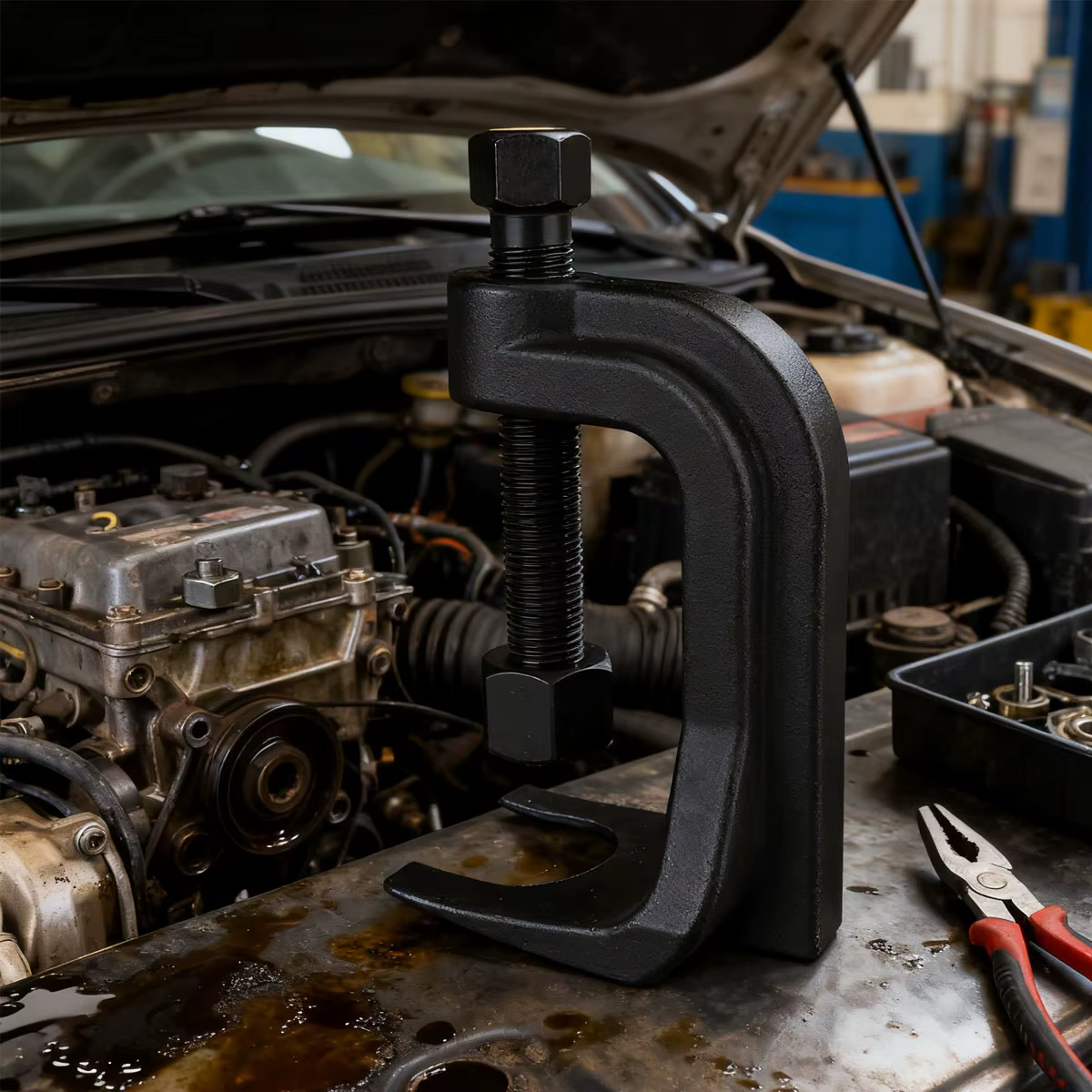 Outil de retrait de rotule, extracteur mécanique, outillage mécanique automatique, outil d'entretien de voiture, outils pour le démontage de voiture automobile