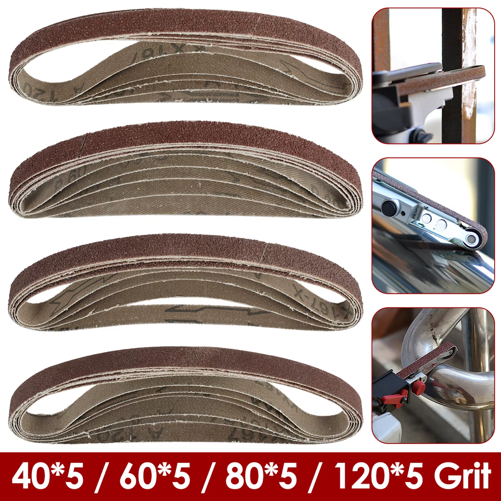 Outils de ponceuse à bande de grain 40 à 5000