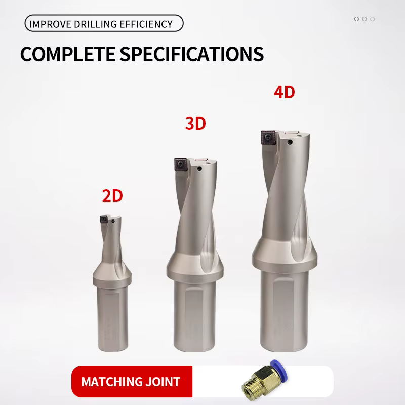 Forets à plaquettes SP U Drill SPMG 11mm-49mm 2D 3D 4D 5D