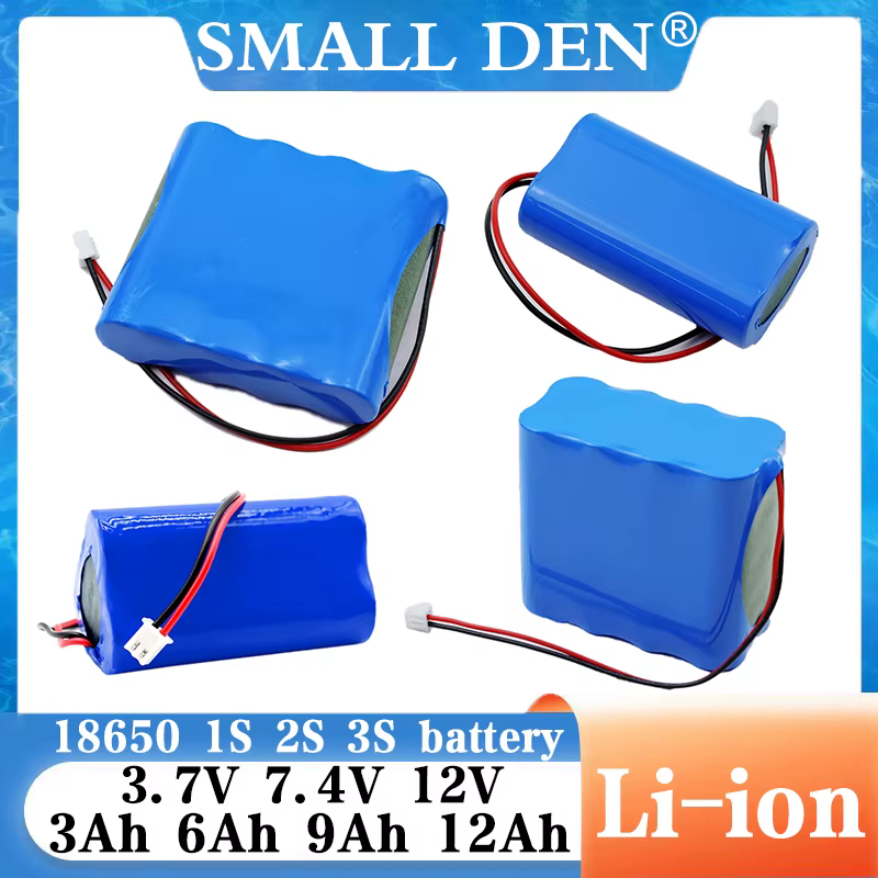 Batterie NCR18650B 1s1p 1s2p 1s3p 2s1p 2s2p 2s3p 3s1p 3s2p 3s3p 3.7V 7.4V 12V 3000mAh tournevis perceuse électrique