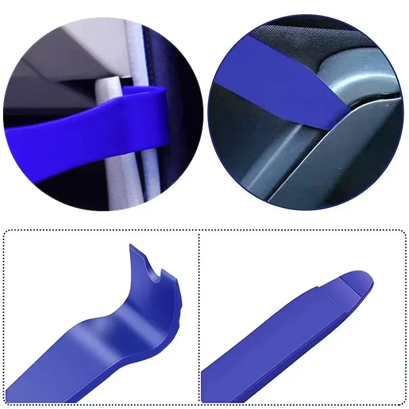 Nouvel ensemble d'outils manuels pour voiture, kit d'outils de démontage automobile, outil de réparation stéréo, outils de démontage de tableau de bord, outils de démontage de garnitures intérieures e