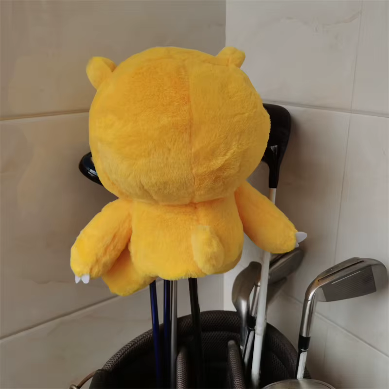 Couvre-tête de pilote de Golf Dragon jaune, couvre-tête en bois 460cc, combinaison gratuite, livraison directe