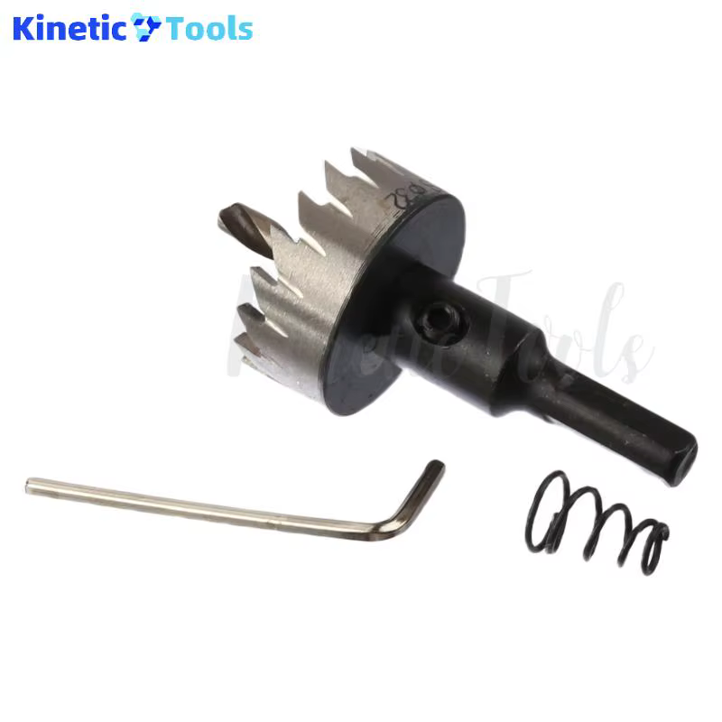 Scie cloche HSS 32mm Cobalt acier rapide M35 ensemble d'outils