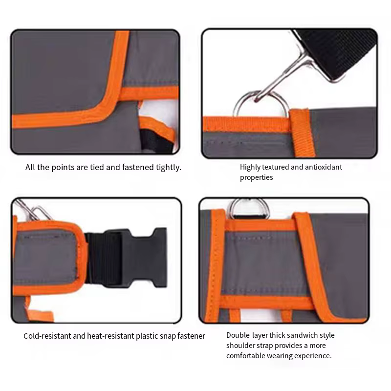 Sac à outils de type bandoulière avec ceinture