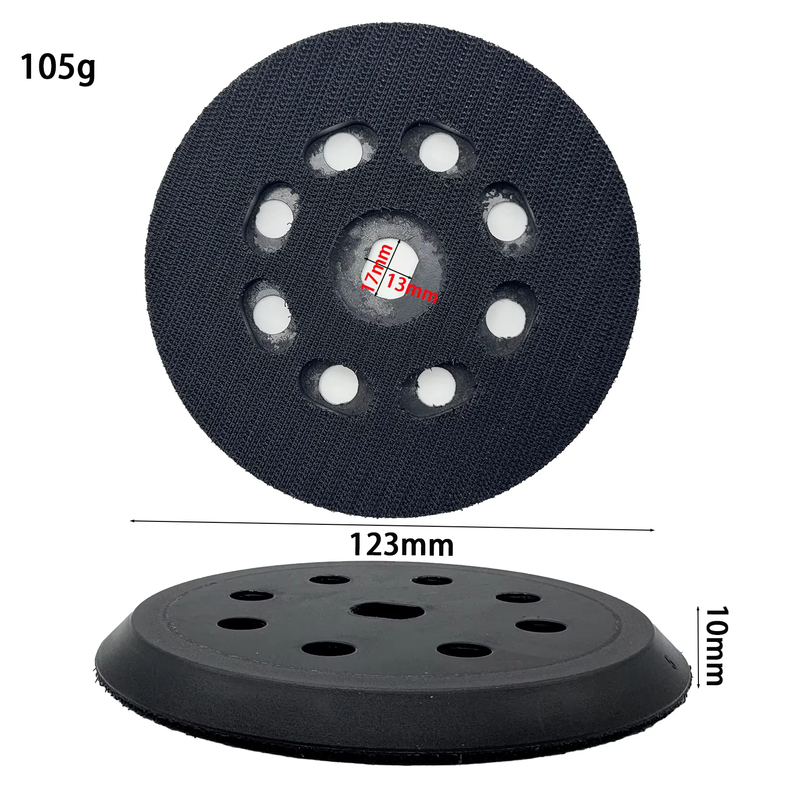 Remplacement du tampon de ponçage compatible avec Black & Decker KA190 S E/ BD190 S E/ SPEC375/ PEC376 tampons de