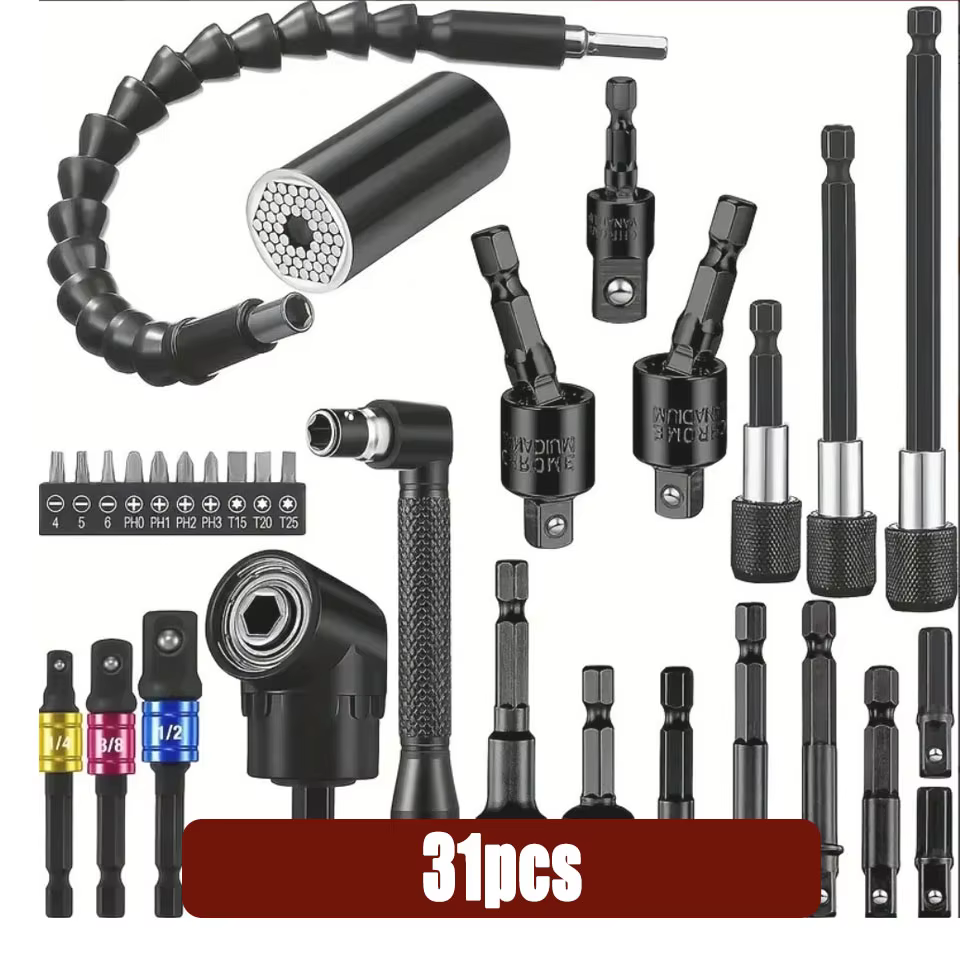 Kit d'extension de perceuse flexible L'extension