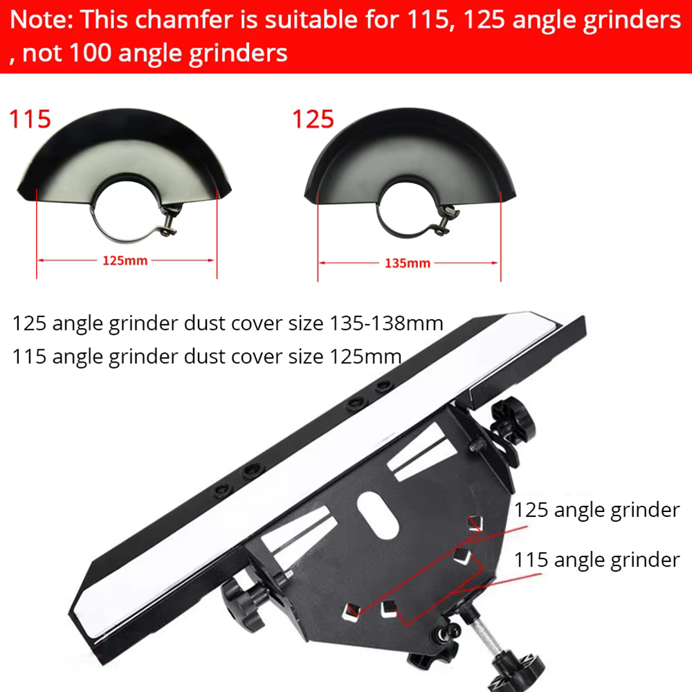 Outil de coupe d'angle résistant pour meuleuses d'angle