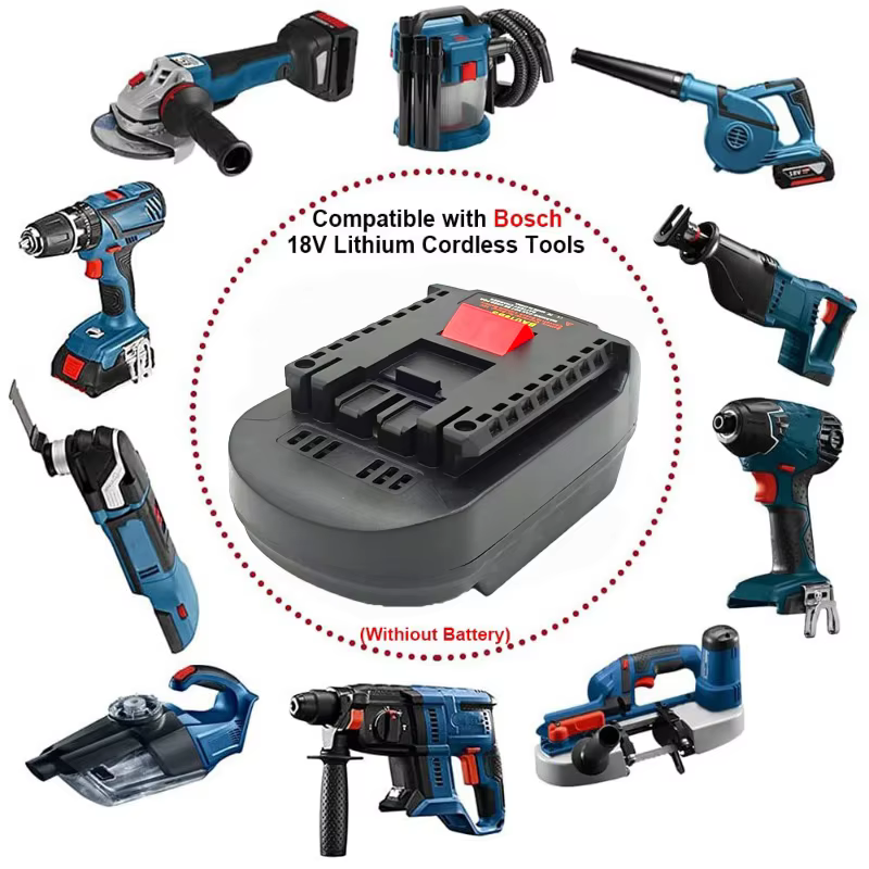 Adaptateur de batterie BAU18BS pour outils Bosch 18V