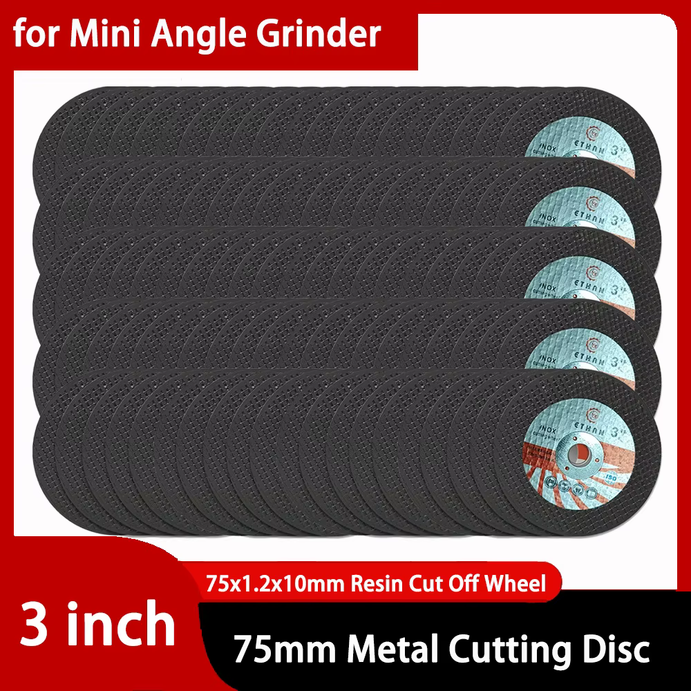 Disques de découpe en métal de 3 pouces (75 mm) pour mini-meuleuse