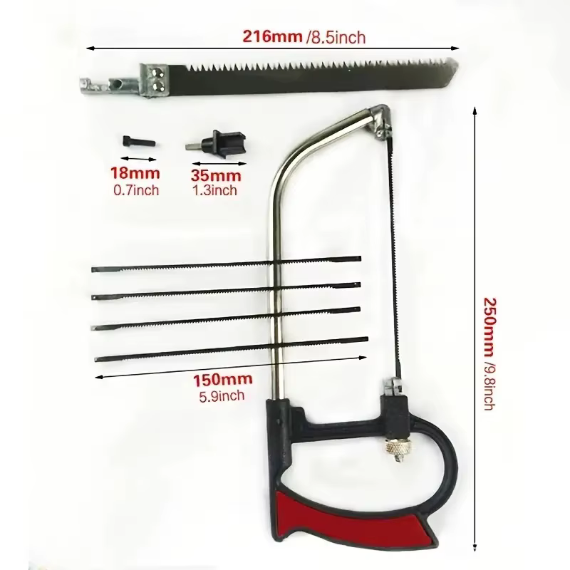 8in1 scie multi-usages main bricolage acier