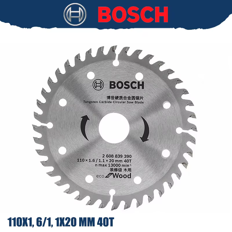 BOSCH 2608839390 Lame de scie circulaire pour bois et aluminium