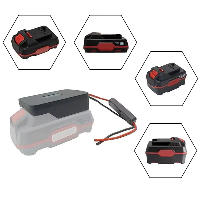 Pour Parkside bricolage adaptateur de roue électrique pour Kit de convertisseur de batterie 20V avec fusibles