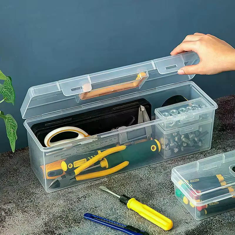 Boîte de rangement de pièces d'outils, organisateur d'outils multi-compartiments, boîte de tri pour vis, clés, accessoires de quincaillerie et jouets