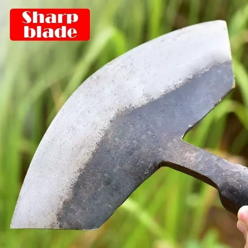 Outils de désherbage horticole, pelles à désherbage multifonctionnelles en acier, petites pelles à désherbage, outils de décompactage du sol pour l'extérieur