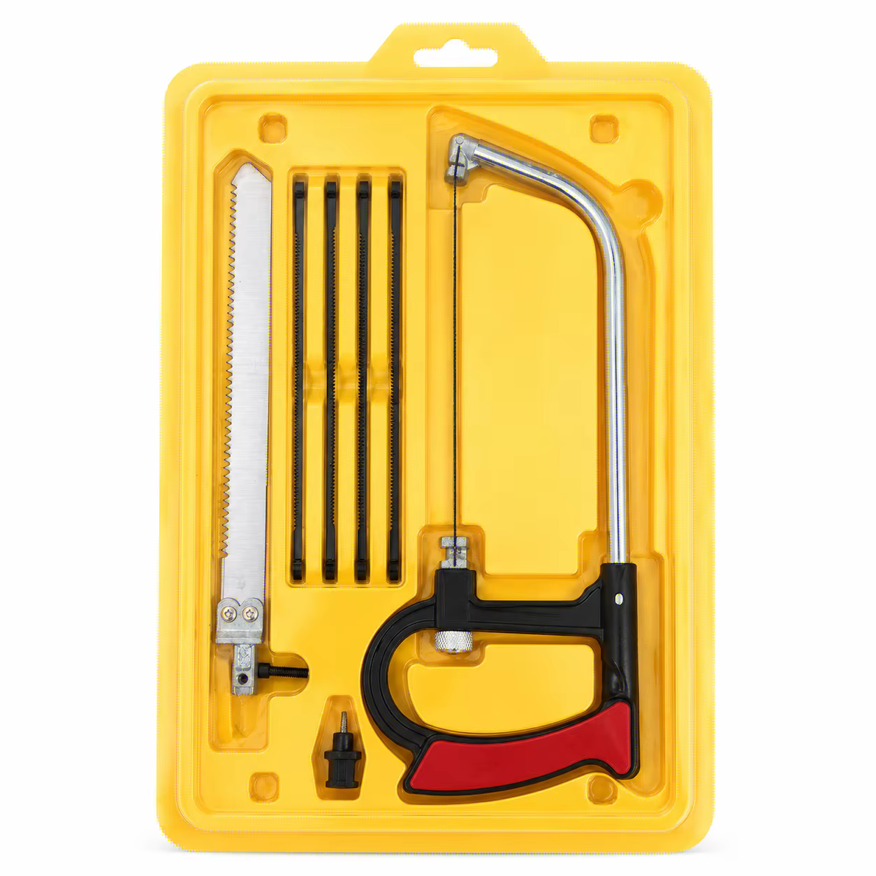 Kit de scie à main multifonction 8 en 1 avec 6 lames pour le travail du bois