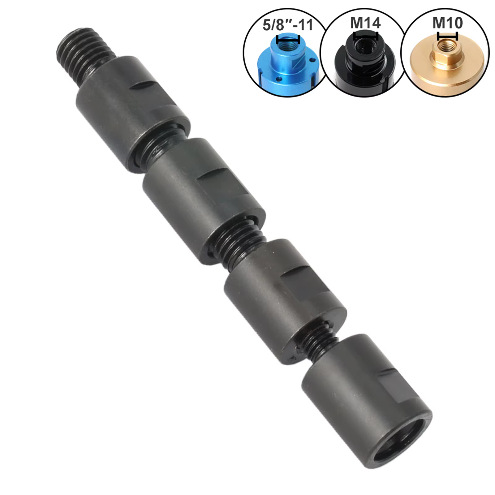Adaptateur de meuleuse d'angle convertisseur M10 M14 5/8-11