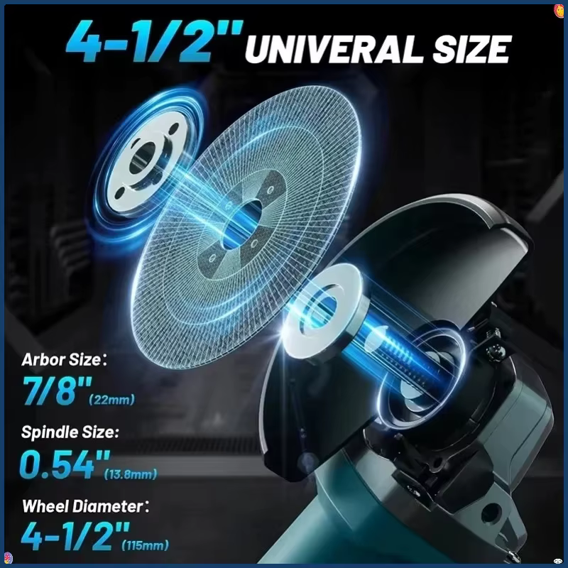 Meuleuse d'angle électrique sans fil Makita 100 mm DGA404