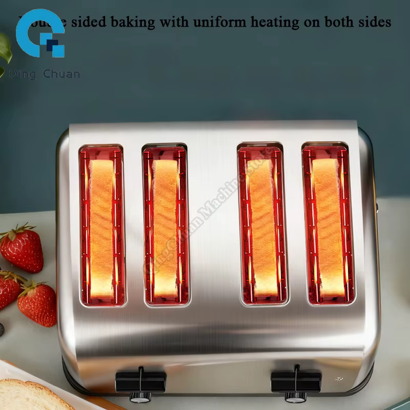Grille-pain commercial, machine à petit-déjeuner, grille-pain domestique entièrement automatique pour sandwichs