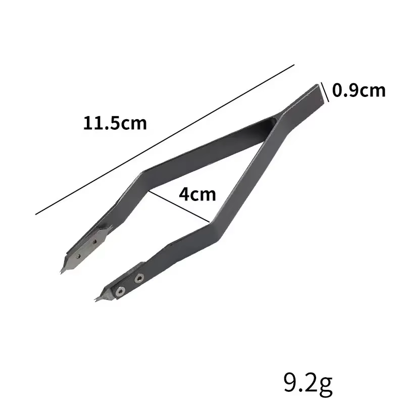 Outil de réparation de montres, pince à oreille 7825, pince à oreille en forme de V, dissolvant de ruban en forme de Y