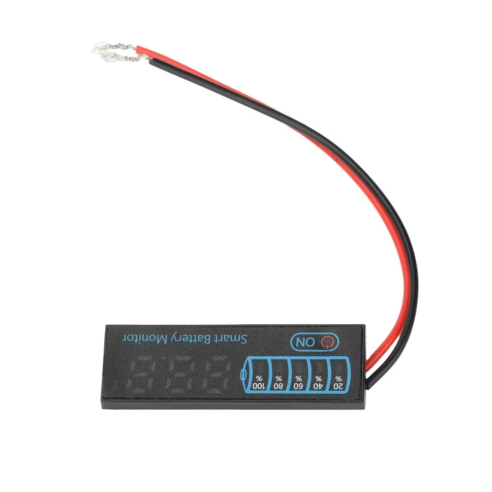 Indicateur de niveau de batterie DC7-40V 12V 24V 36V 48V pour batteries acide/lithium LiPo