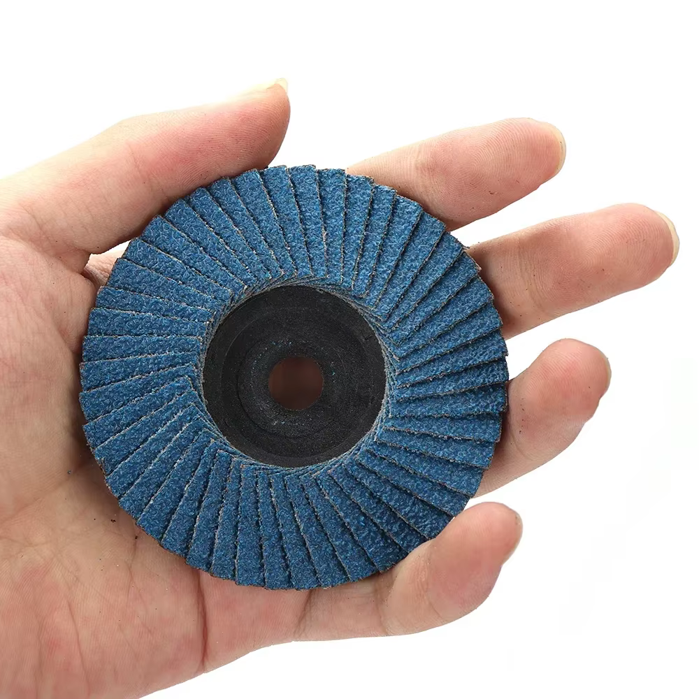 Disques à lamelles plats de 75 mm (1/3 pièces) – Mini-disques de ponçage de 3 pouces pour meuleuse d'angle