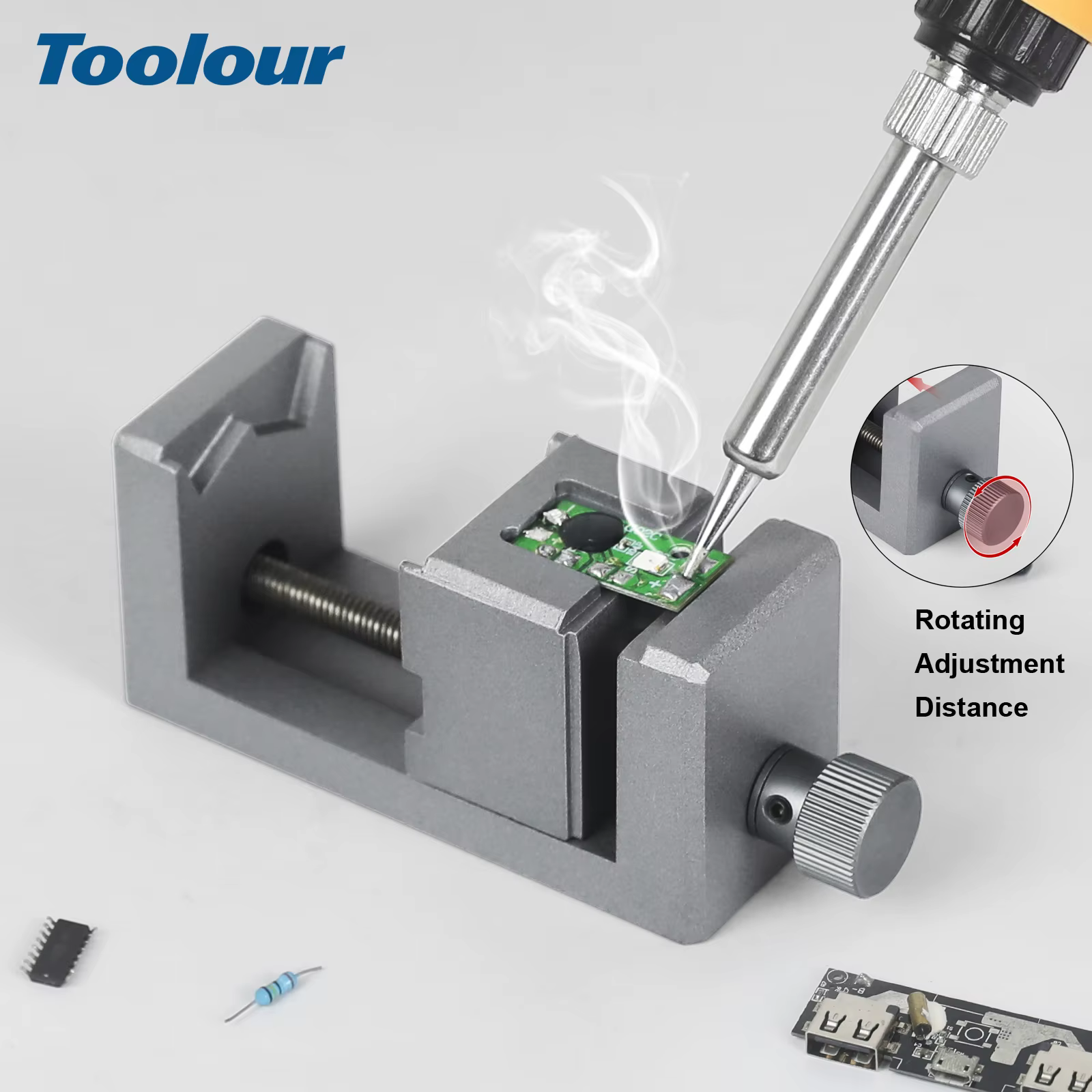 Toolour support de carte de Circuit imprimé réglable